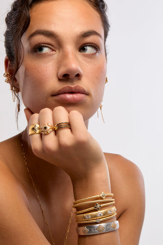 Ring - Black Lotus Cuff