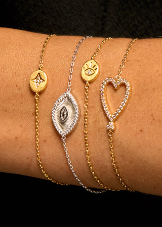 Bracelet - Twin Hearts