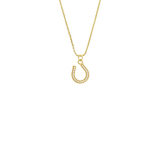 Necklace - Tiny Horseshoe