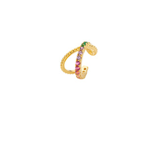 Earcuff - Rainbow Mayfair