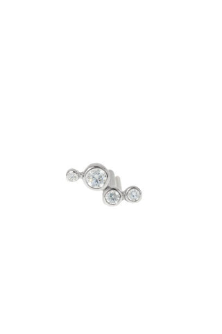 Scatter Silver Stud