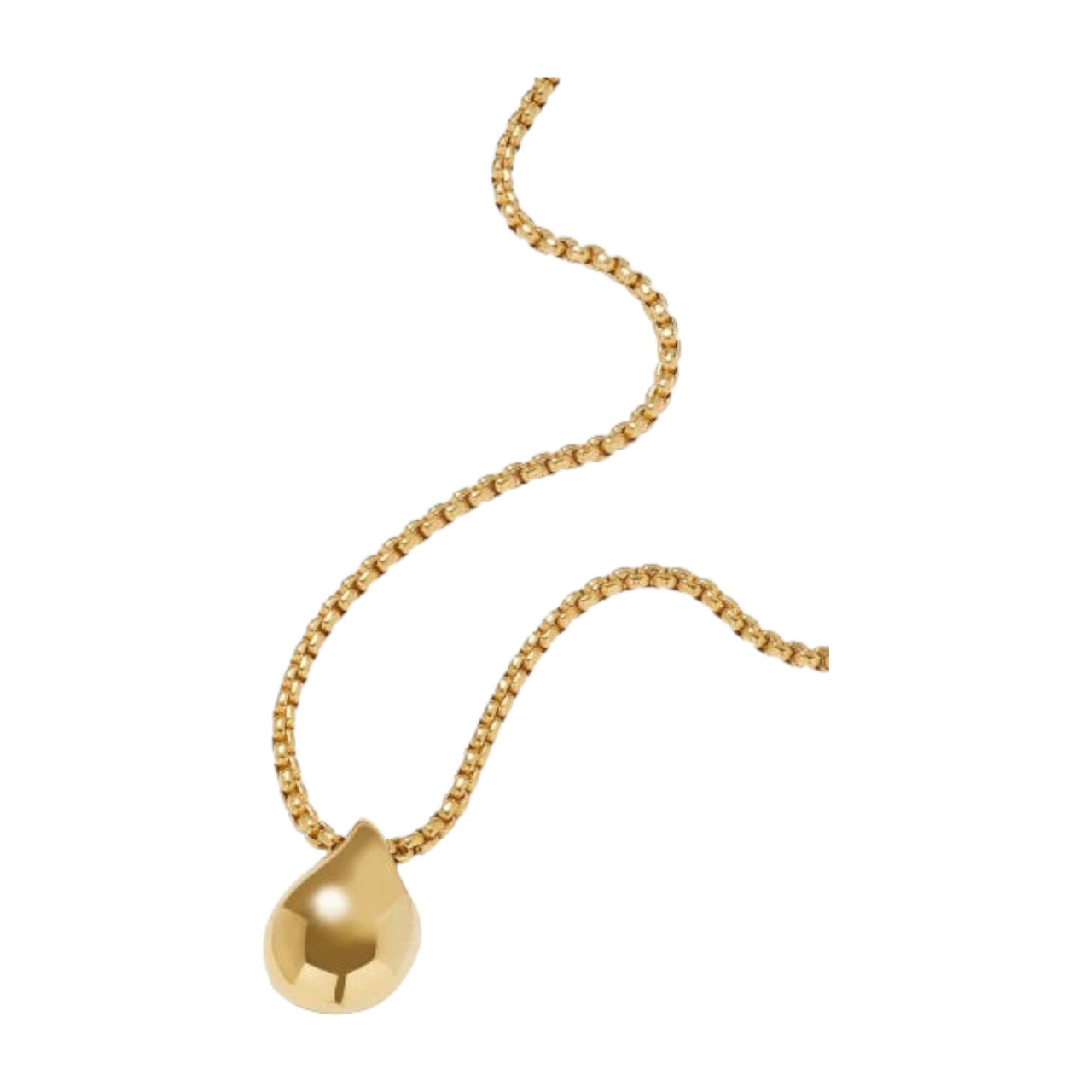 Drop Gold Plated Necklace