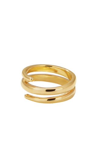 Coil Gold Vermeil Ring