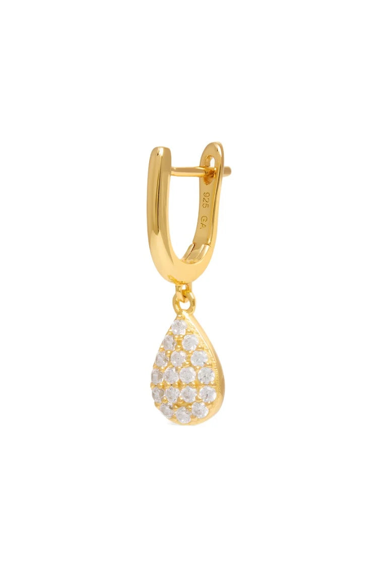 Lacrima Gold Vermeil Drop Earring