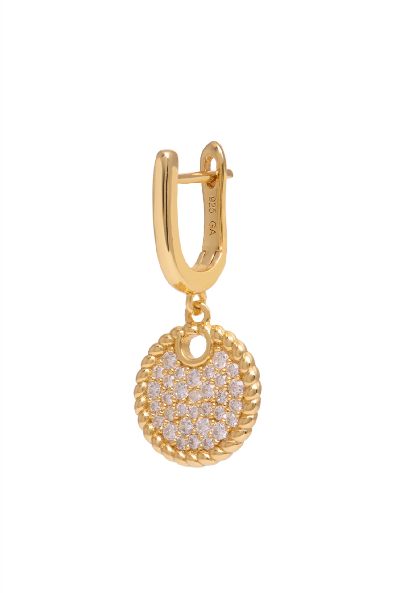 Speira Cerchio Gold Vermeil Drop Earring