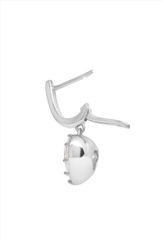 Cuore Celeste Silver Drop Earring