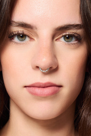 Daith & Septum Bezel Silver Clicker