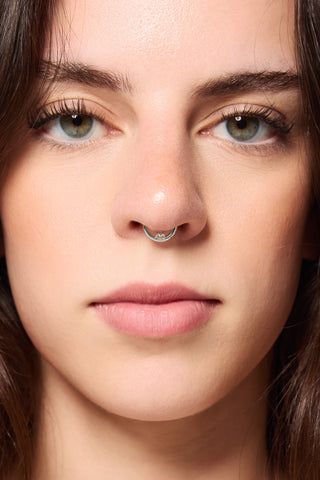 Daith & Septum Trinity Silver Clicker