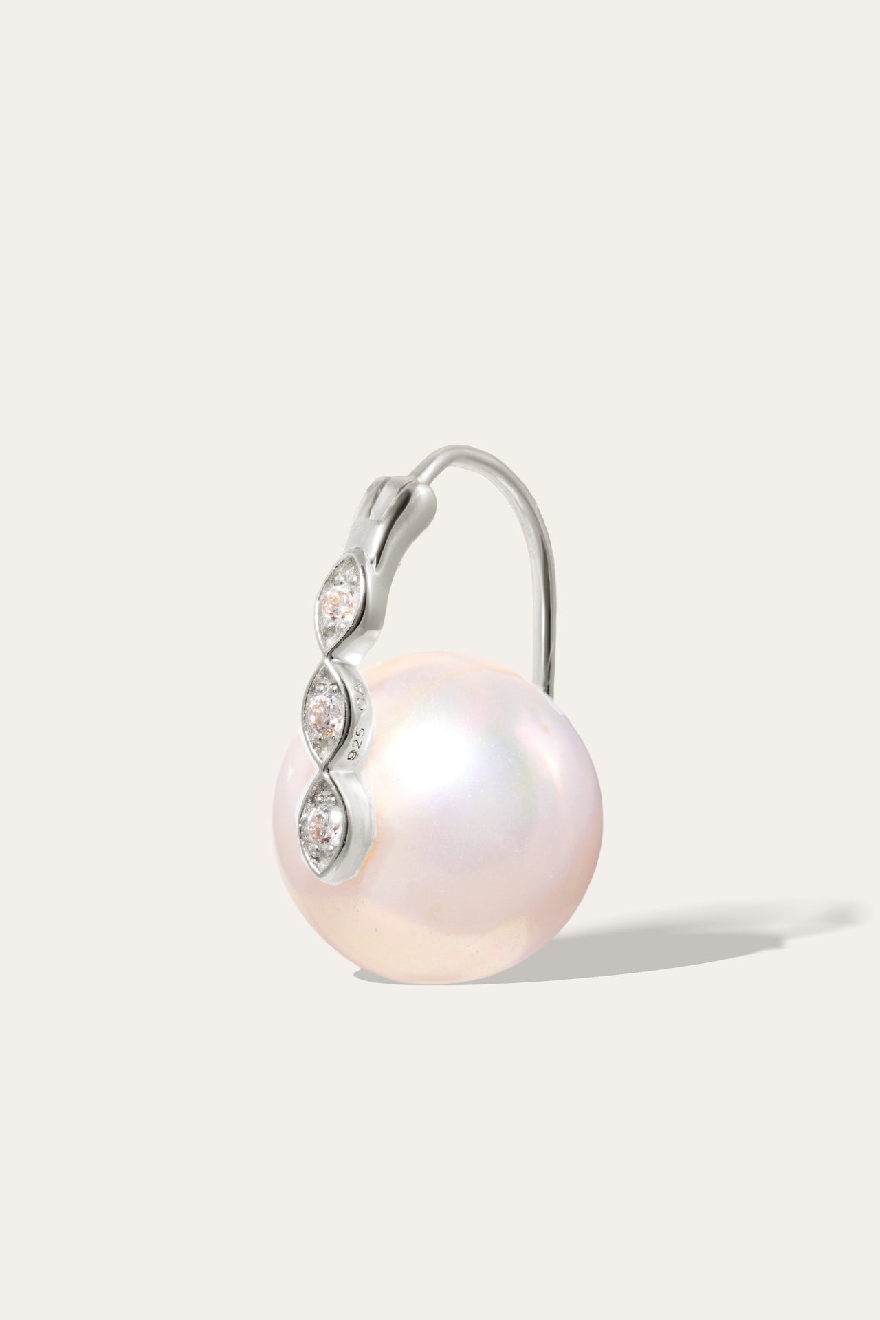 Tasha Pearl Silver Earring