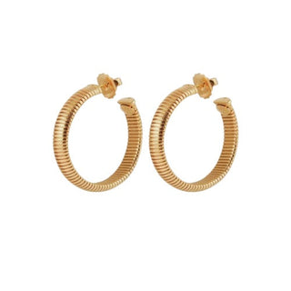 Milo hoop earrings gold