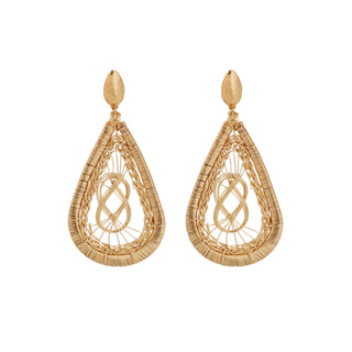 Tojo Filea gold earrings