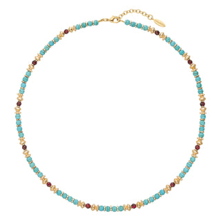 DYELA TURQUOISE NECKLACE