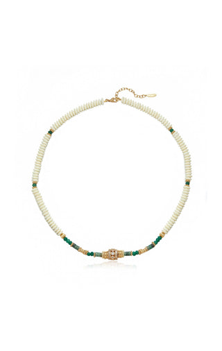 GREEN FILOUM NECKLACE