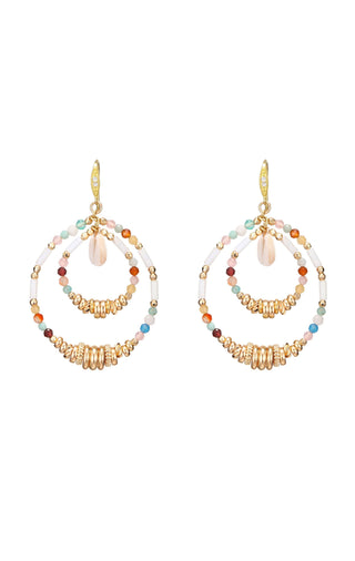 Earrings Karamba White