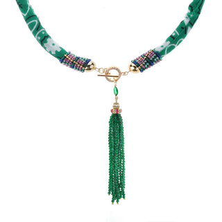 Necklace Ario Emeraude