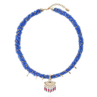 Necklace Bilkis Blue
