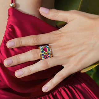 Ring Verano Indigo