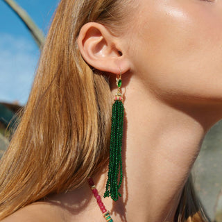Earrings Kerry Emeraude