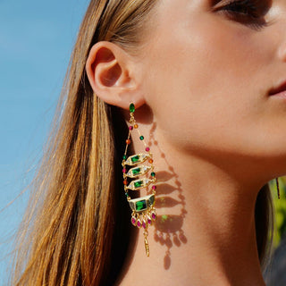 Earrings Soledad Emeraude