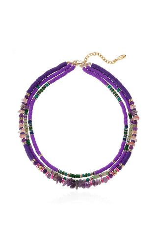 Necklace Trion Purple