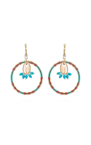 Earrings Recif Turquoise