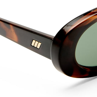 OUTTA LOVE WIDE FIT TORTOISE GREEN MONO