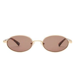 Icicle | Bright Gold Smokey Brown Mono
