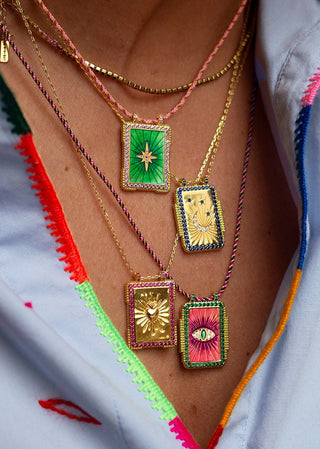 NECKLACE - HEART BOHEME