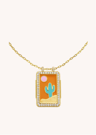 NECKLACE - CACTUS BOHEME