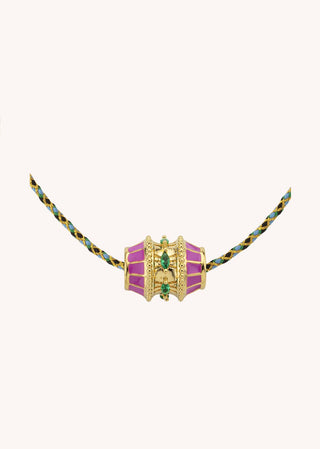 NECKLACE - FUCHSIA TALISMAN