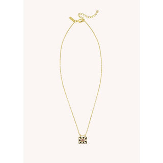 NECKLACE - BLACK & WHITE EL PASO Or