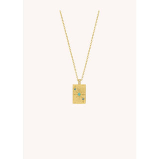 NECKLACE - ACE OF SPADES Or