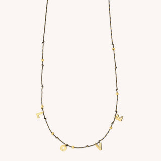 Necklace Love Liberty Or