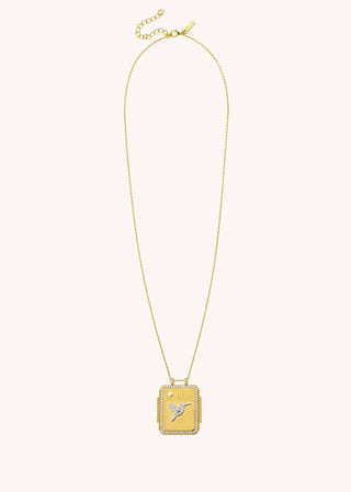 Necklace Colibri Boheme Or