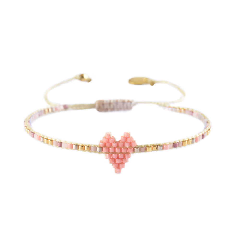 Heartsy Row Bracelet
