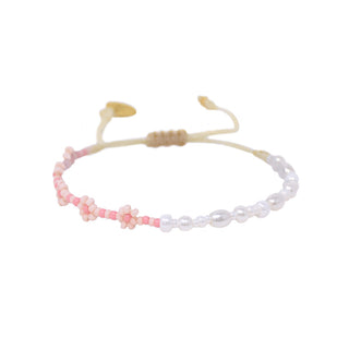 Pearly Flower Bracelet