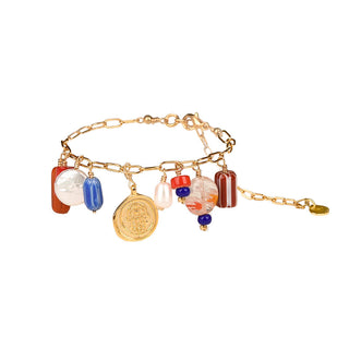 Pearly Hamsa Bracelet