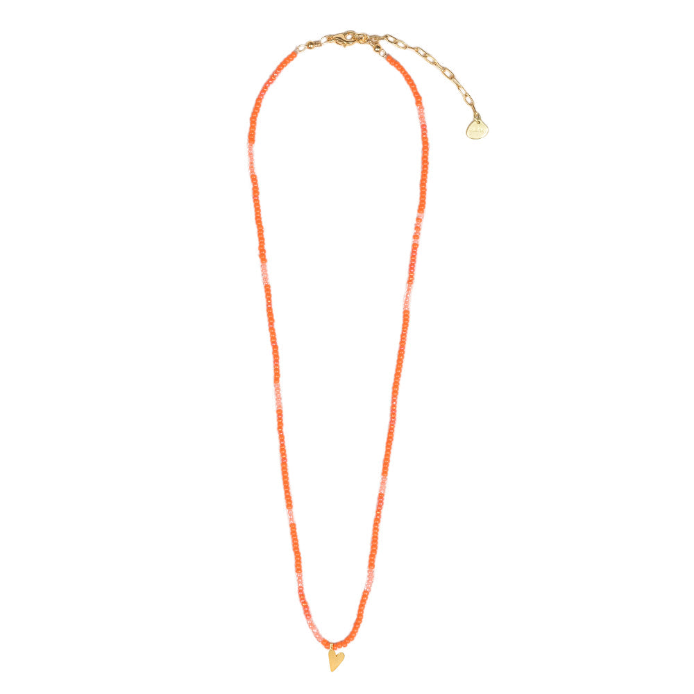 Summer Love Necklace Orange