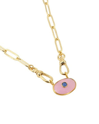 Deva necklace Pink