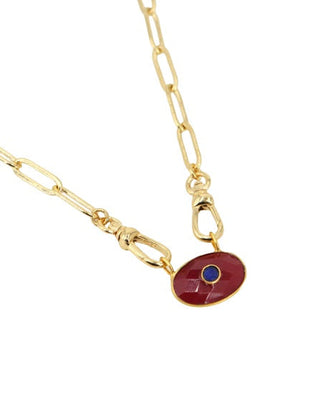 Deva necklace Red