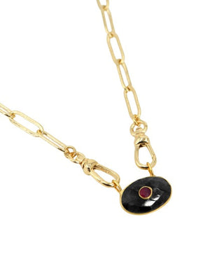 Deva necklace Black