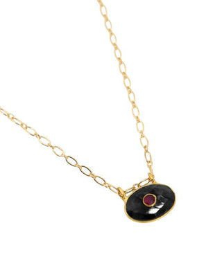 Mini Deva necklace Black