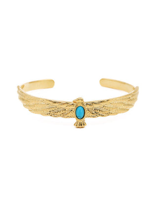 Birdy bangle turquoise