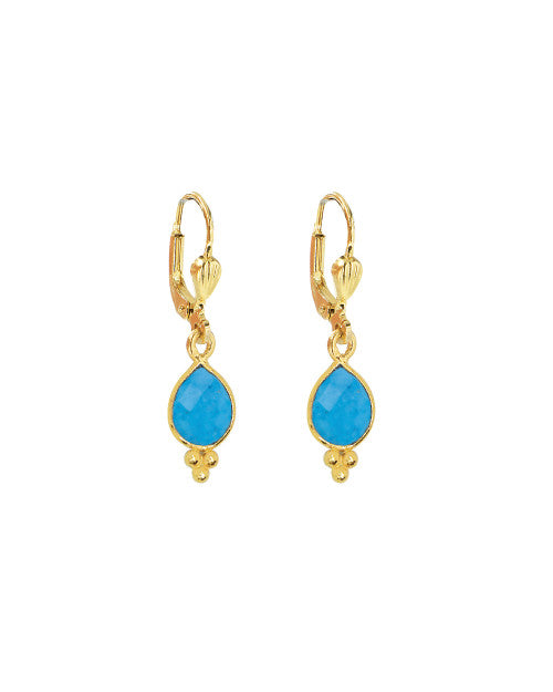 Thalia earrings turquoise
