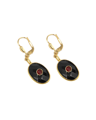 Deva earrings black