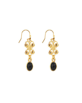 Farah earrings black