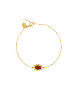 Thelma bracelet cornaline