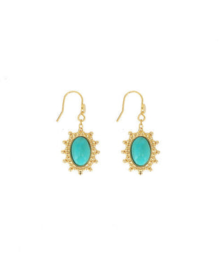 Thelma earrings turquoise