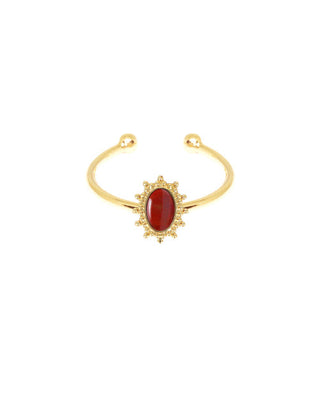Thelma ring cornaline