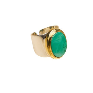 LIMA RING MALACHITE